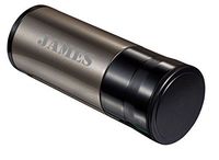 Personalized Visol Carlos Black and Gunmetal 7-Cigar Travel/Desk Humidor (Text)