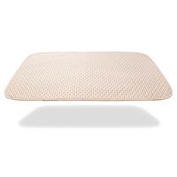 Incontinence Mattress Protector Seniors Waterproof Bed Pad The Aged Elderly Absorbent Underpads Golden Years Bed-Wetting Enuresis Spill Mat Natural Organic Cotton Washable Reusable(Brown, XL)