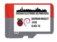Raspberry Pi Raspbian Class 10 16 GB microSD Card