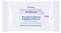 Safe N Simple Adhesive Remover Wipe Wipe, SNS00525 - Case of 600
