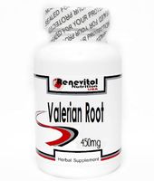 Valerian Root 450mg 100 Capsules ~ Renevitol