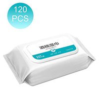 Sowift Detergent Wipes, Large Wet Wipes Office Wipes for Cleaning (120 Pcs/Pack) (1 Pack)