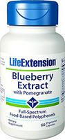 Life Extension - Blueberry Extract with Pomegranate - 60 Vcaps (Pack of 6)