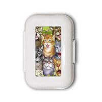 Cats Selfie Pill Box,Pill Organizer Case for Purse Daily/Weekly Unique Design and Large Compartments Medicine Case, Pill Box for Pocket or Purse
