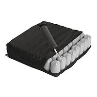 Drive Medical Balanced Aire Adjustable Cushion, 22 x 20 x 2", Black
