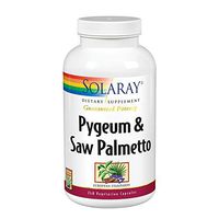 Solaray Pygeum and Saw Palmetto Supplement, 240 Count