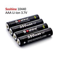 Li-Ion 10440 Cylindral Cell (AAA Size) 3.7V, 350mAh