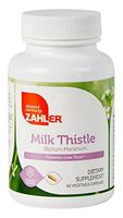Zahler Milk Thistle, Liver Cleanse and Detox Support Supplement, All Natural and Potent Liver Tonic Formula with 80% SILYMARIN, Certified Kosher, 60 Capsules