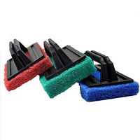 Ease Life Heavy Duty Cleaning Tool Thick Scrub Sponge Brush With Handle Clean Sink, Washstand, Bathtub,Floor Cleaner