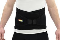 Maxar Airprene (Breathable Neoprene) Sport Belt (Lumbo-Sacral Support), Small, Black