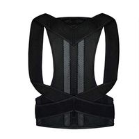 Men Women Adjustable Sitting Posture Correction Belt Anti-Hunchback Strap Posture Support Corrector Back Pain Brace Belt XXXL