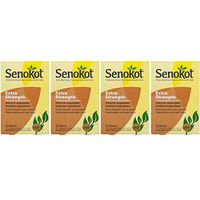 Senokot Natural Vegetable Laxative Ingredient, Extra Strength Tablets, 12 Tablets (Pack of 4)
