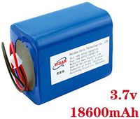 Rechargeable Lithium Ion Battery Pack - VIDAR 3.7V 18600mAh High Capacity Li-ion Battery Pack with JST PH2.54/2P Plug-in(Customizable) for Electronics,Toys,Lighting,Equipment