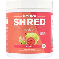 Hydra Shred: Pre-Workout Thermogenic Fat Burner Powder | Best Metabolism Booster, Midsection Fat Burner, Weight Loss Energy Drink to Suppress Appetite, Mood Support with TeaCrine, Guava, 60 Servings