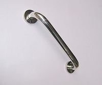 FU&SHOU Stainless Steel handrail Bathtub Handle Bathroom Bathroom,Bath Handles，Shower Safety Handle，Toilet seat Grab Bars-C