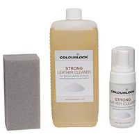 Colourlock Strong Leather Cleaner for Car interiors, Furniture Upholstery, Bags and Clothing (1 Litre / 33.8fl oz)