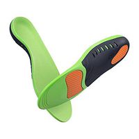 Arch Support Insole Orthotic Inserts for Plantar Fasciitis Full Length Insoles Running Flat Feet Heel Spurs & Foot Pain for Men & Women ((1 Pair) XS Size Women 5-7)