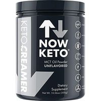 NOW KETO® Keto MCT Oil Powder from Coconuts | Low Carb High Fat | Medium Chain Triglyceride | Ketogenic Diet Supplement | Activates Ketosis & Boosts Ketones for Keto Diet. Keto Coffee Creamer.