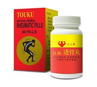 TOUKU Natural Herbal Rheumatic Pills Herbal Supplement Helps for Stiffness and Soreness Of Joints 80 Pills Imported