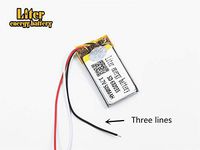 3 Lines 3.7V 500mAh 602035 Lithium Polymer Ion Rechargeable Battery Lithium 3lines Polymer Li-Po Battery for MP4 GPS MP3 Bluetooth Stereo DIY Gift