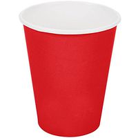 9 Oz Paper Cups | 20ct (Apple Red)