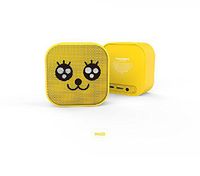 Kakao Friends Character Square Bluetooth Speaker Square Bluetooth Speaker 130g/0.287lb (Muzi (yellow))