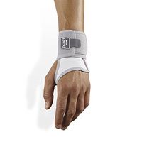 Push Care Wrist Brace - Provides Adjustable Wrist Compression, Thumb Loop for Position Retention (Left Size 4)