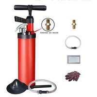 Sisyria Toilet Plunger,High Pressure Powerful Manual Sink Plunger Powerful Manual Air Drain Blaster Toilet Dredge Clog Remover