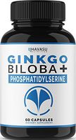 Havasu Nutrition Ginkgo Biloba & Phosphatidylserine Brain Supplement - Supports Focus, Memory, Brain Function & Mental Performance - Supports Brain Cell Activity & Fights Decay, Non-GMO, 60 Capsules
