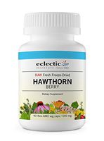 Eclectic Hawthorn Berry Freeze Dried Vegetables, Blue, 90 Count