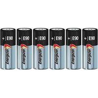 3 X Energizer E90 N Alkaline 1.5 Volt Battery (6-Pack)