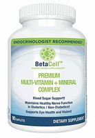 Premium Multivitamin and Mineral Complex Capsules - 90 Tablets - Combination of Vitamin A, B, C, D, E, K, and Zinc - Promotes Healthy Blood Sugar, Vision, and Immunity for Men and Women
