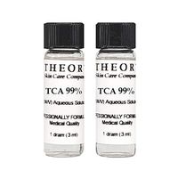 Trichloroacetic Acid TCA 99% Chemical Peel, 2-1 Dram Bottles, Medical Grade, Wrinkles, Fine Lines, Freckles, Scars, Age spots