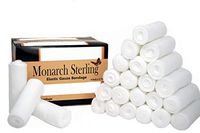 Monarch Sterling 4 Inch Non-Sterile Stretch Gauze Bandage for Wound Care and Dressing - 24 Rolls per Box