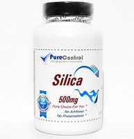 Silica 500mg // 200 Capsules // Pure // by PureControl Supplements