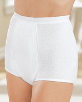 Health Dri Heavy Duty Incontinence Panties, White, 6 - Cotton