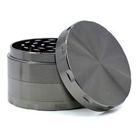 Mzl Tobacco grinding Universal Diameter 63MM zinc alloy Four-layer chamfering multi-color cigarette grinder Cigarette