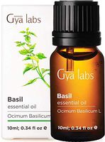 Basil Essential Oil - A Revitalizing Cleanse for Healthier Hair & Renewed Focus (10ml) - 100% Pure Therapeutic Grade Basil Oil