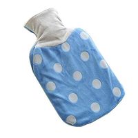 1000 ML Washable Winter Hand Warmer Hot-Water Bottle Bag, O