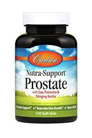 Carlson - Nutra-Support Prostate, with Saw Palmetto & Stinging Nettle, Prostate Support, Reproductive Health & Men's Health, 120 Soft gels