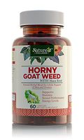 Horny Goat Weed Extract with Maca, Tribulus, L-Arginine, Ginseng & More | Enhanced Energy Complex for Men & Women | Supports Energy, Libido, Stamina & Vitality | Max Potency | Testosterone Booster
