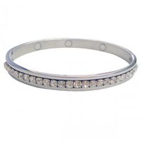 Magnetic Bracelet Bangle with Crystals