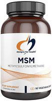 Designs for Health MSM Capsules - 1000mg, Joint + Healthy Skin Support (90 Capsules)