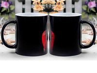 Amymami Personalized Gifts Heat Changing Magic Coffee Mug - Match Lighter Matches Sticks Match Head Wood 1