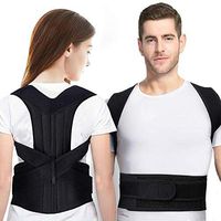 Posture Corrector for Men and Women Back Support Adjustable Improve Posture and Relieve Pain in Neck, Back and Shoulder (Medium)