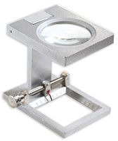 ToolUSA Small Size Folding Magnifier With 5x Power Magnification: MG7589