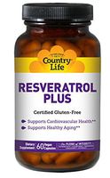 Country Life Resveratrol Plus, Antioxidant - 60 Vegetarian Capsules