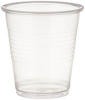 Dynarex Disposable Plastic Drinking Cups, Clear, 100 Count