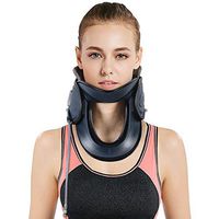 Cervical Neck Traction Device Inflatable & Adjustable Neck Stretcher Collar for Home Traction Spine Alignment