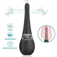 YTWF Automatic Electric Enema Bulb for Women - Rechargeable Vaginal Cleansing System Waterproof Silicone Cleaner Anal Douche Kit with 3 Intensities Modes for Men